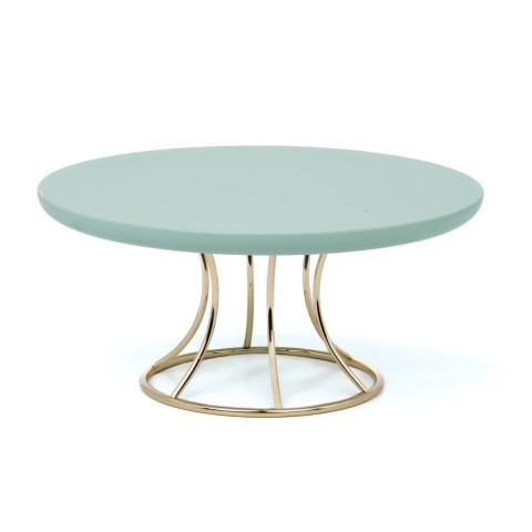 ALZATA WOOD 25X25X12CM VERDE